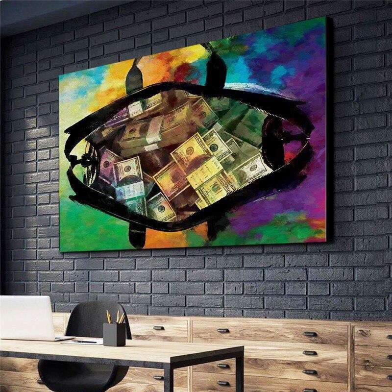 Tableau Street Art | Argent