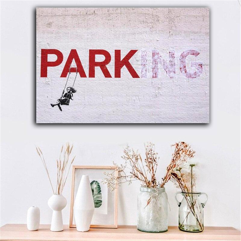 Tableau Street Art | Banksy Parking