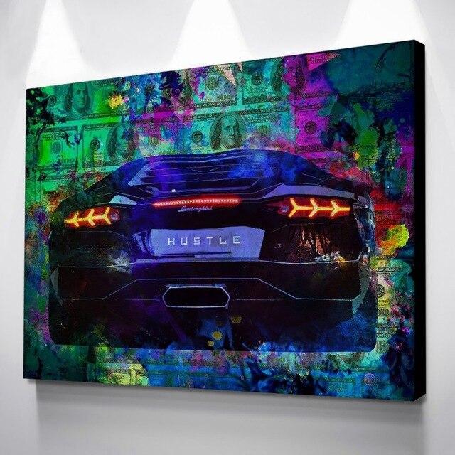 Toile Lamborghini Aventador