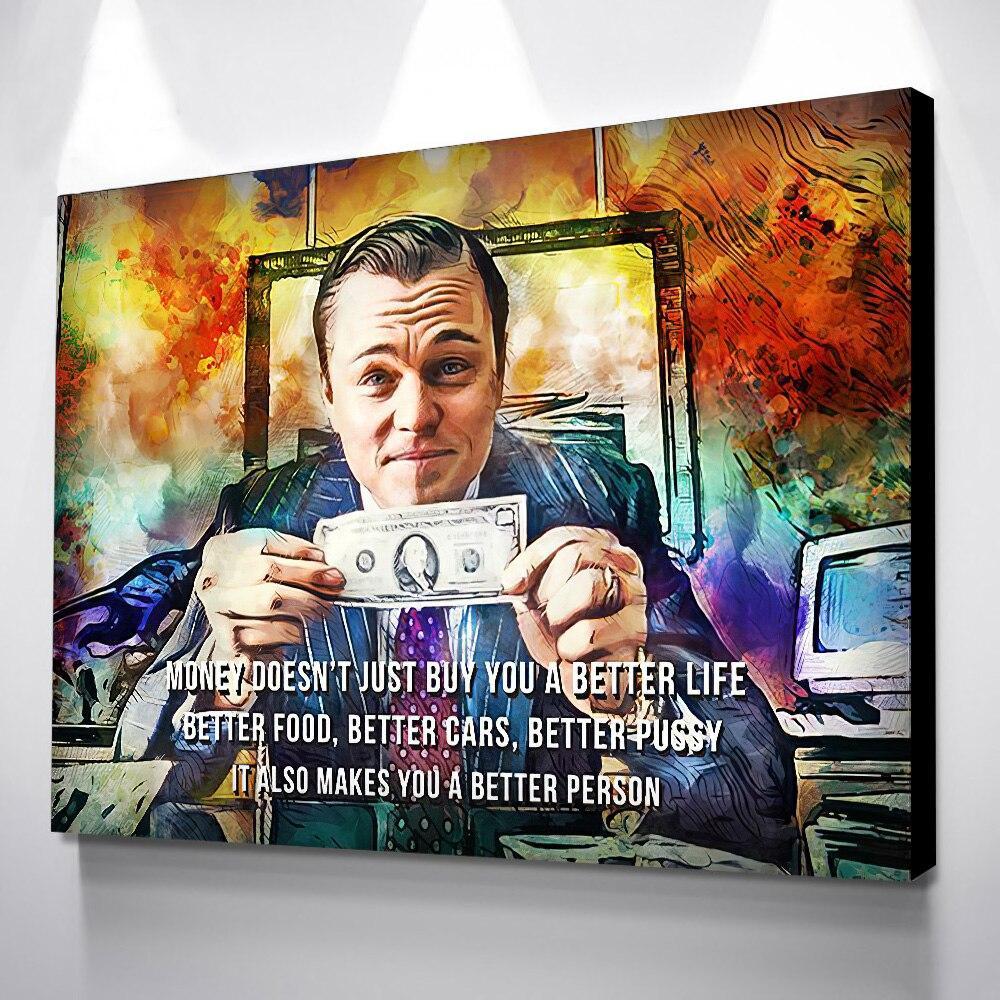 Tableau Street Art | Loup de Wall Street