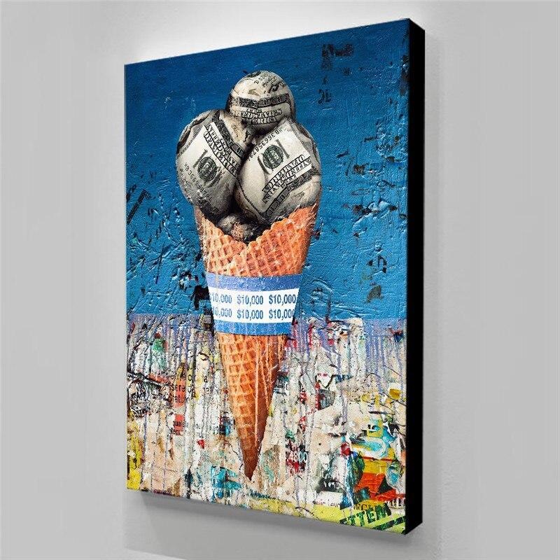 Tableau Street Art | Boule de Glace