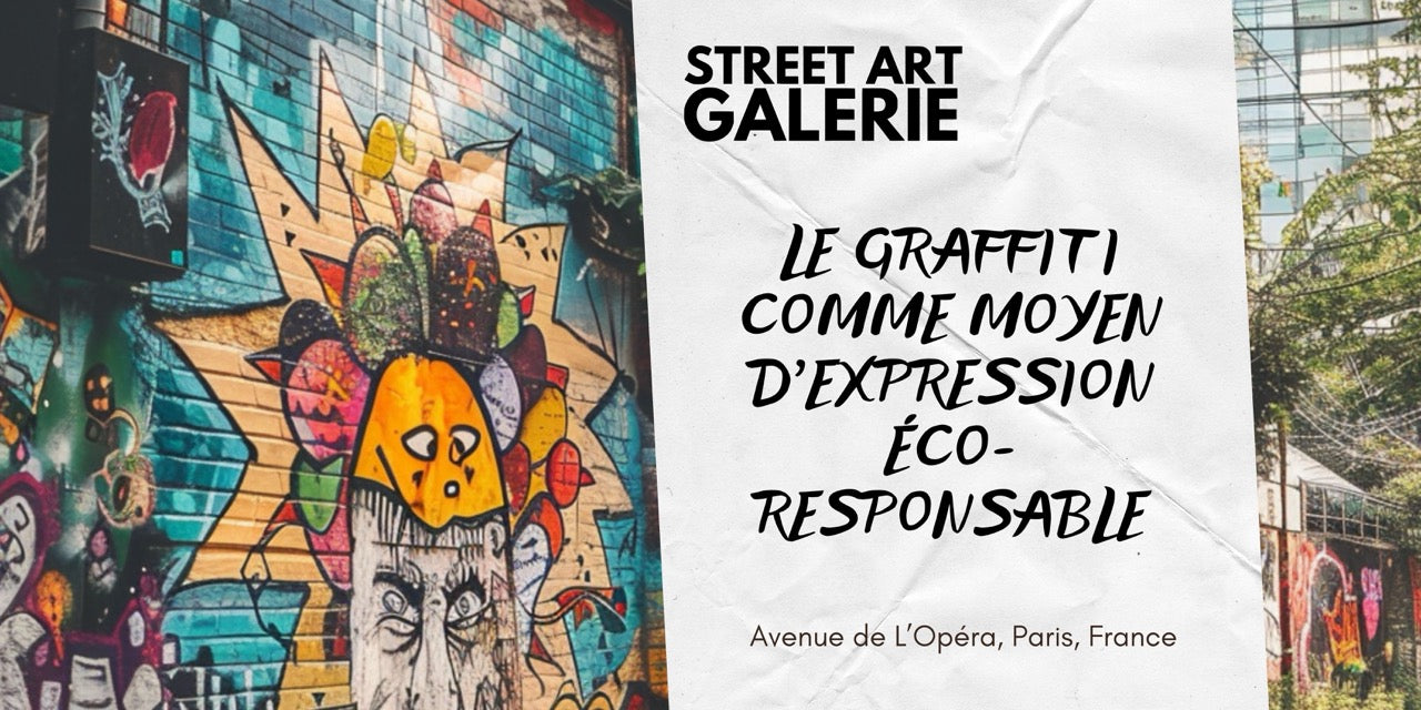 Le graffiti comme moyen d'expression éco-responsable