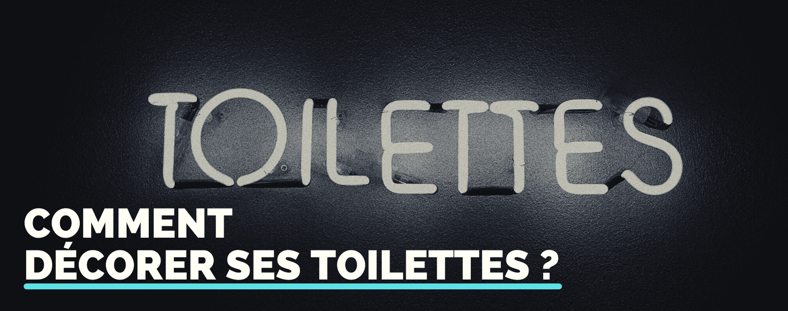 Comment décorer ses toilettes ?