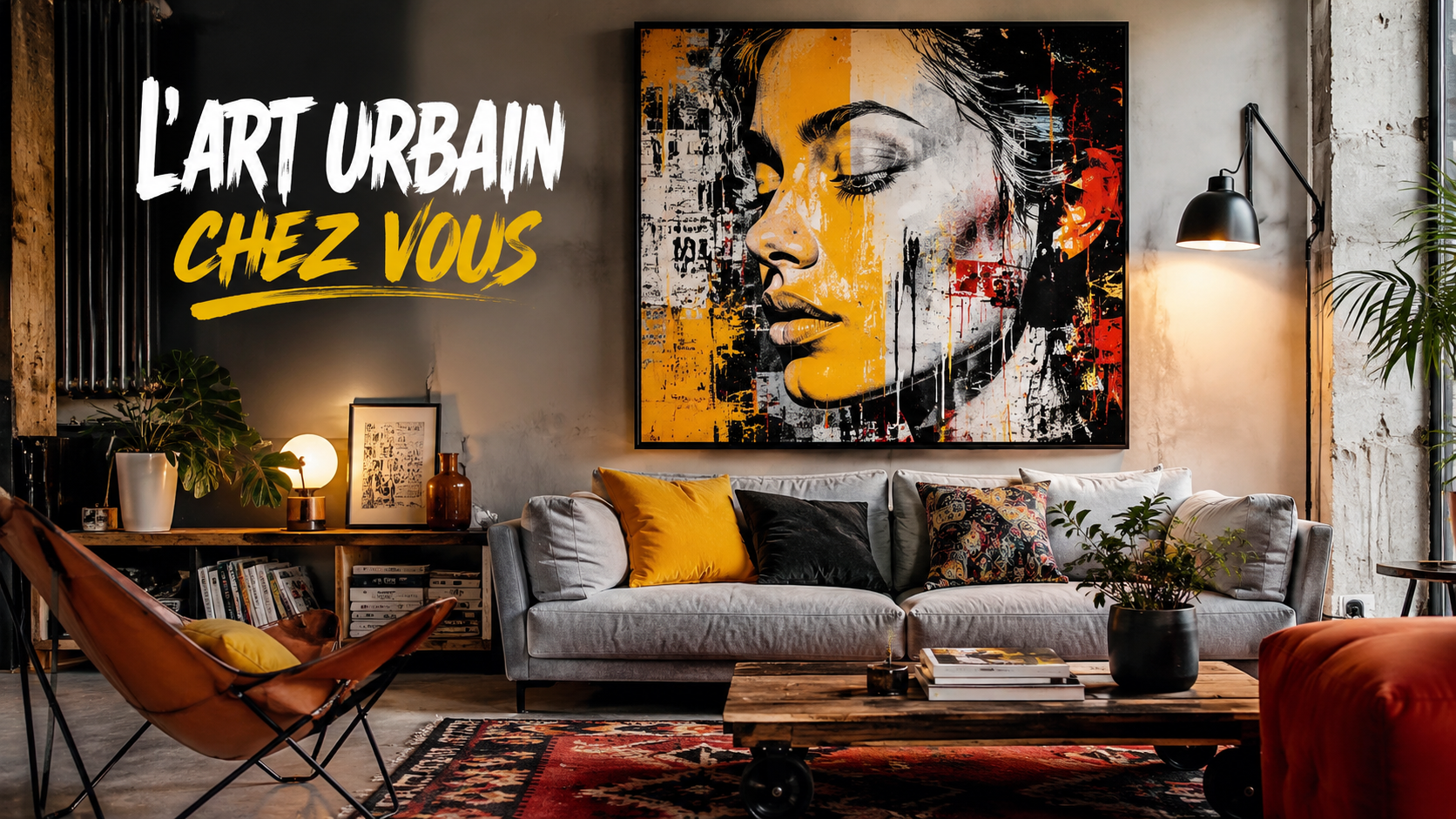 Décorer son salon avec du street art