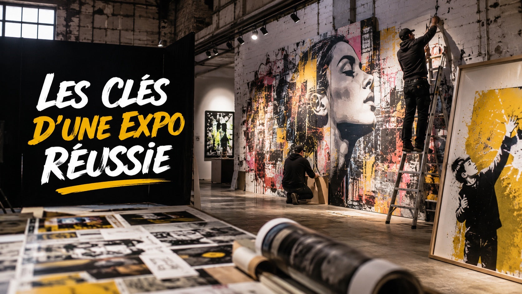 Comment organiser une exposition de street art