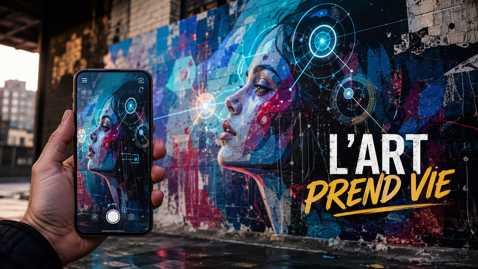 Réalité augmentée et street art : une fusion innovante