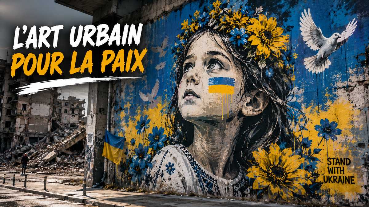 TOP 15 des Fresques de Street Art en soutien à l'Ukraine