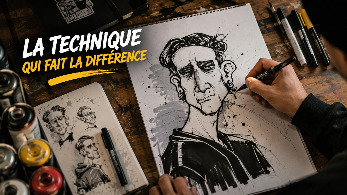 Comment dessiner un personnage de street art : la méthode complète pour créer des figures qui claquent