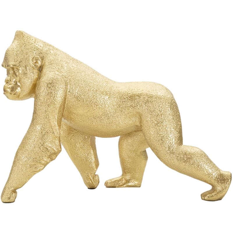 Statue Gorille Dorée