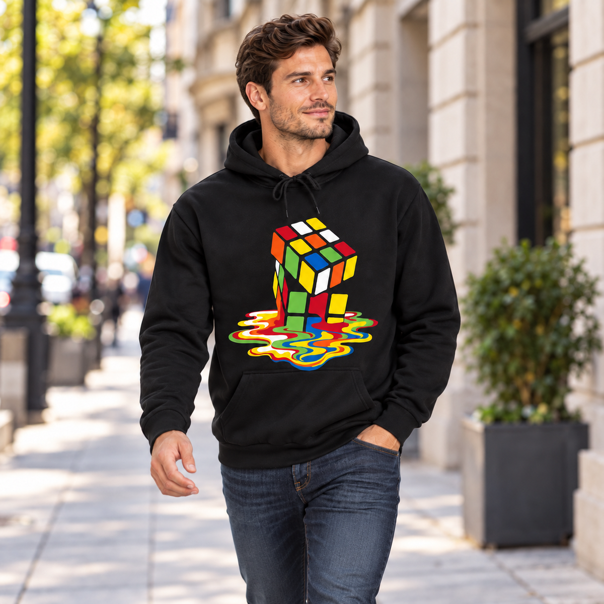 Sweat Rubik's Cube