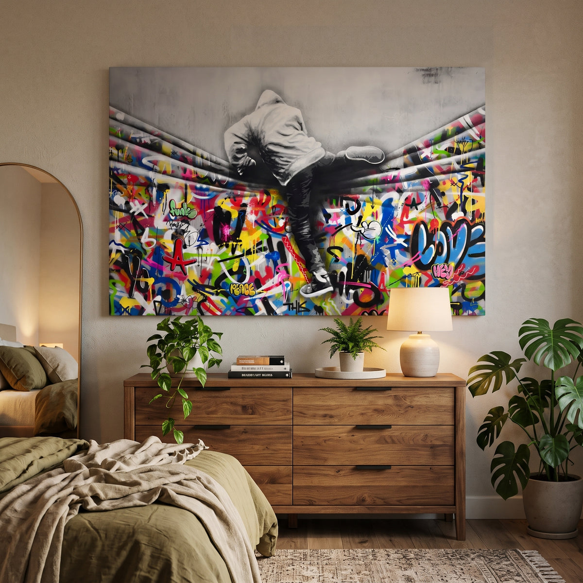 Tableau Graffiti Urbain