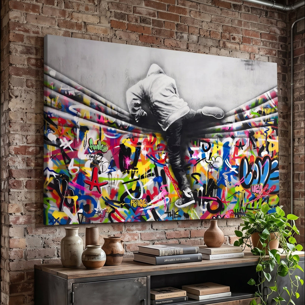Tableau Graffiti Urbain