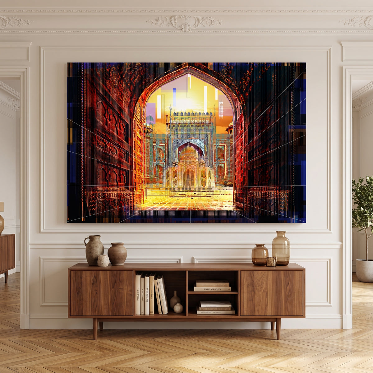 Tableau Photographique Taj Mahal Yves Badyh