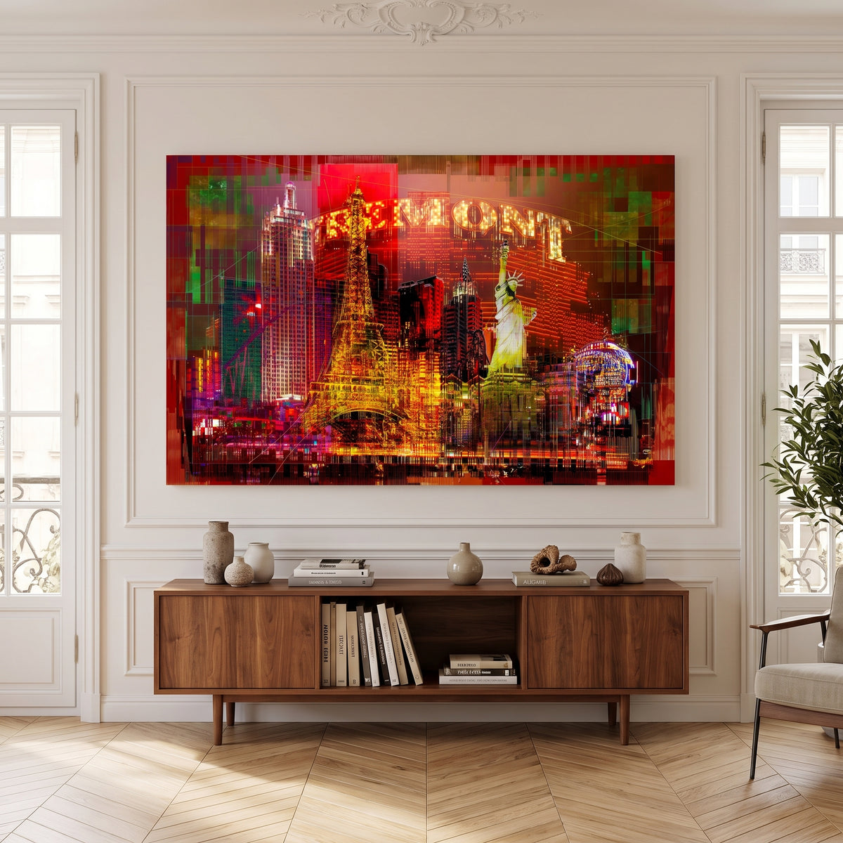 Tableau Photographique Vegas Yves Badyh