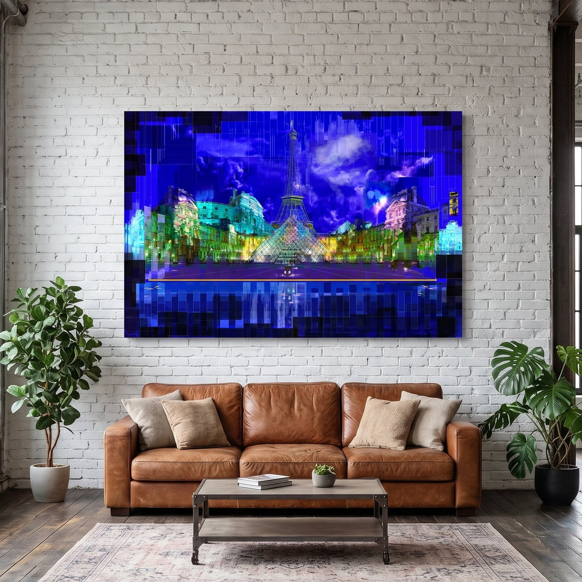 Tableau Photographique Paris Skyline Yves Badyh