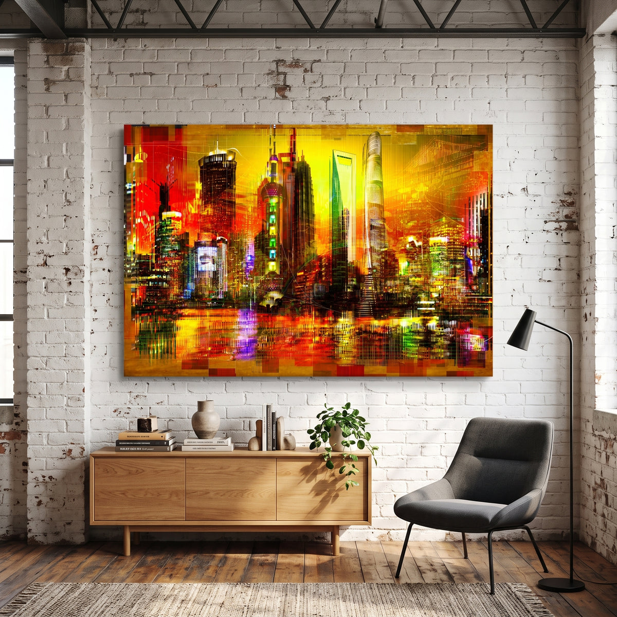 Tableau Photographique Shangaï Yves Badyh