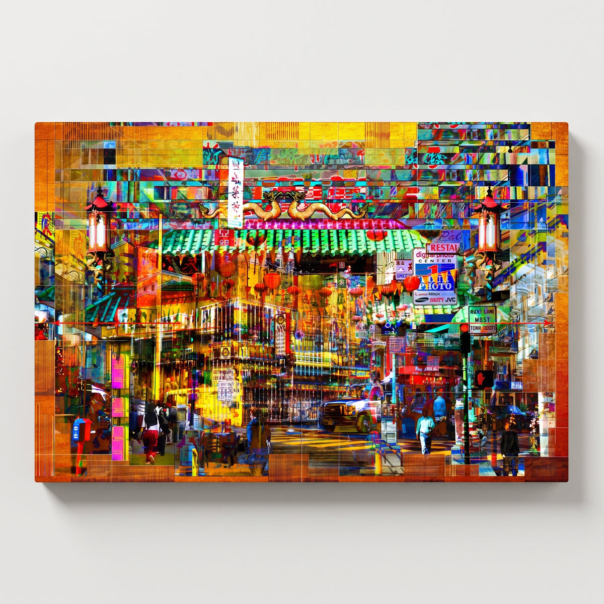 Tableau Yves Badyh China Town San Francisco