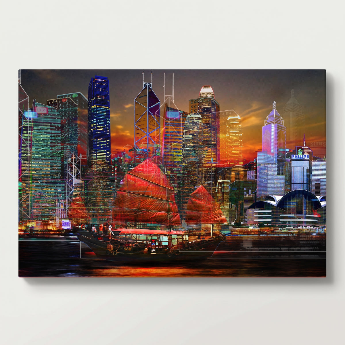 Tableau Photographique Hong Kong Yves Badyh