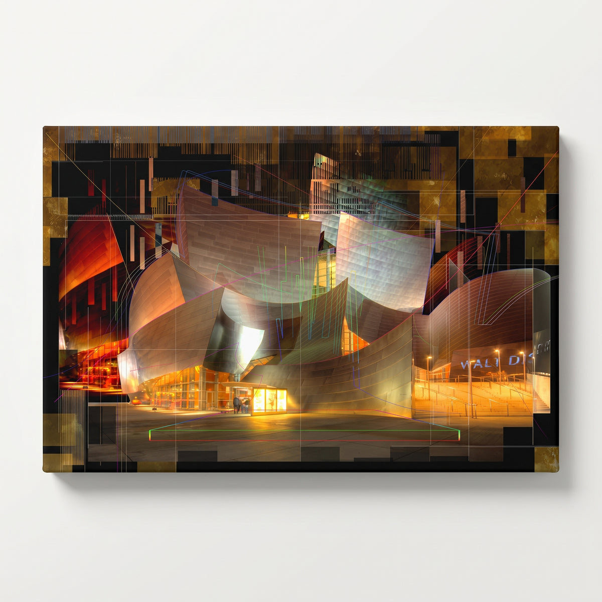 Tableau Photographique Walt Disney Concert Hall Yves Badyh