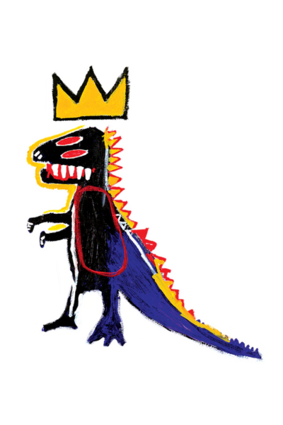 Poster Basquiat Dinosaure