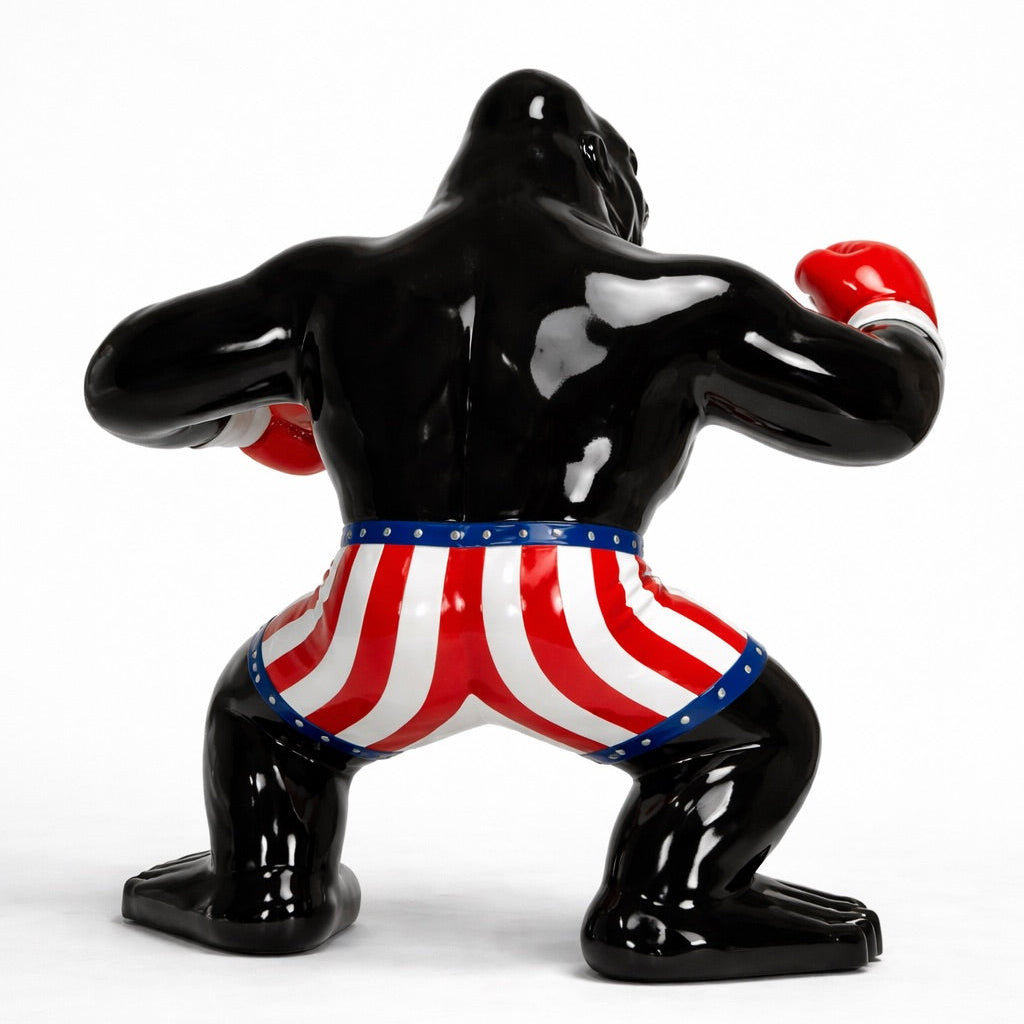 Statue Gorille Boxeur XXL