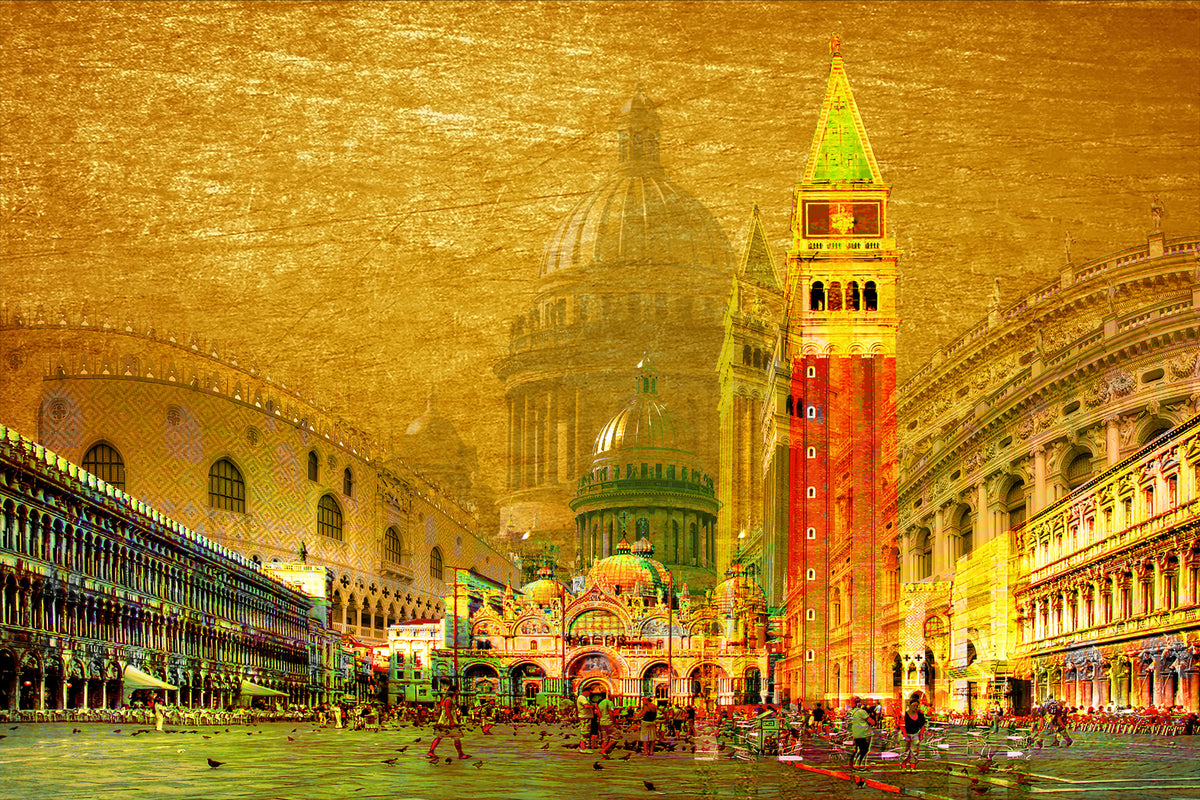 Tableau Photographique Piazza San Marco Yves Badyh