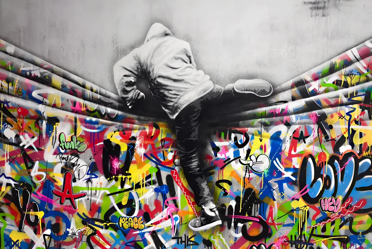 Tableau Graffiti Urbain
