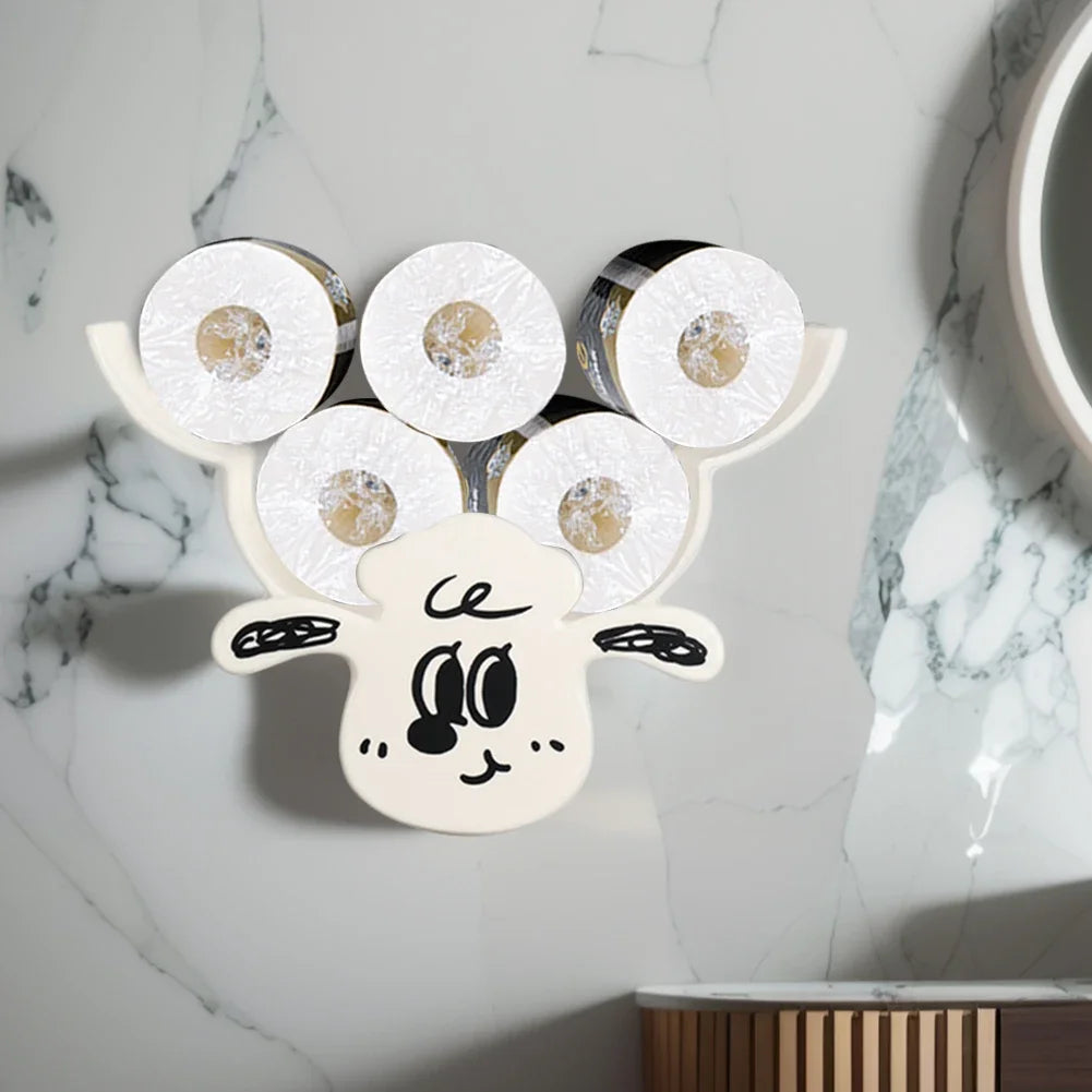 Porte Papier Toilette Mural Mouton