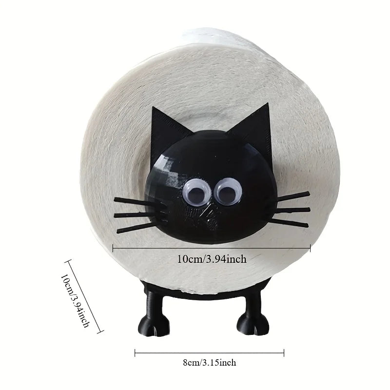 Porte Papier Toilette Chat Rigolo