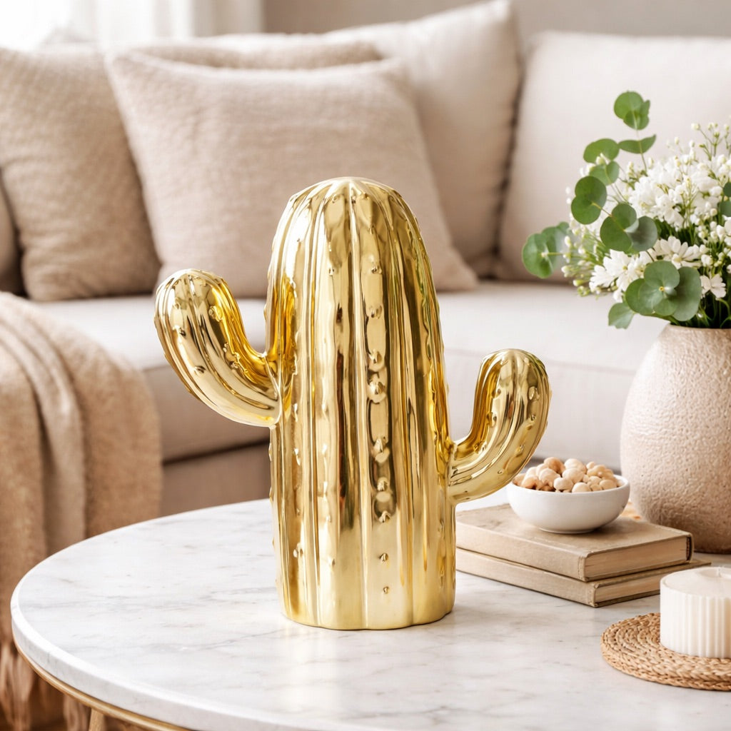 Statue Cactus Déco