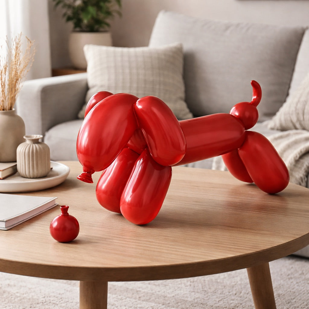 Statue Chien Ballon Déco