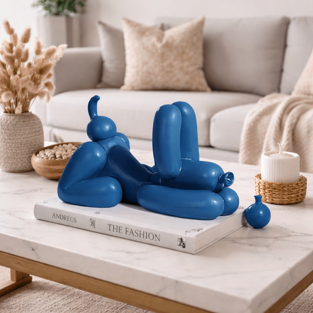 Statue Chien Ballon Résine