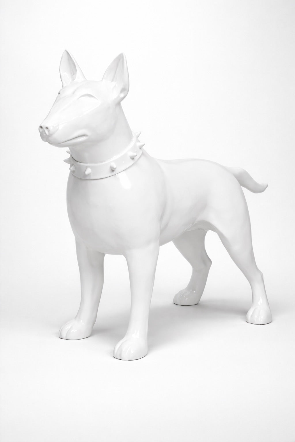 Statue Chien Grande Taille Bull Terrier