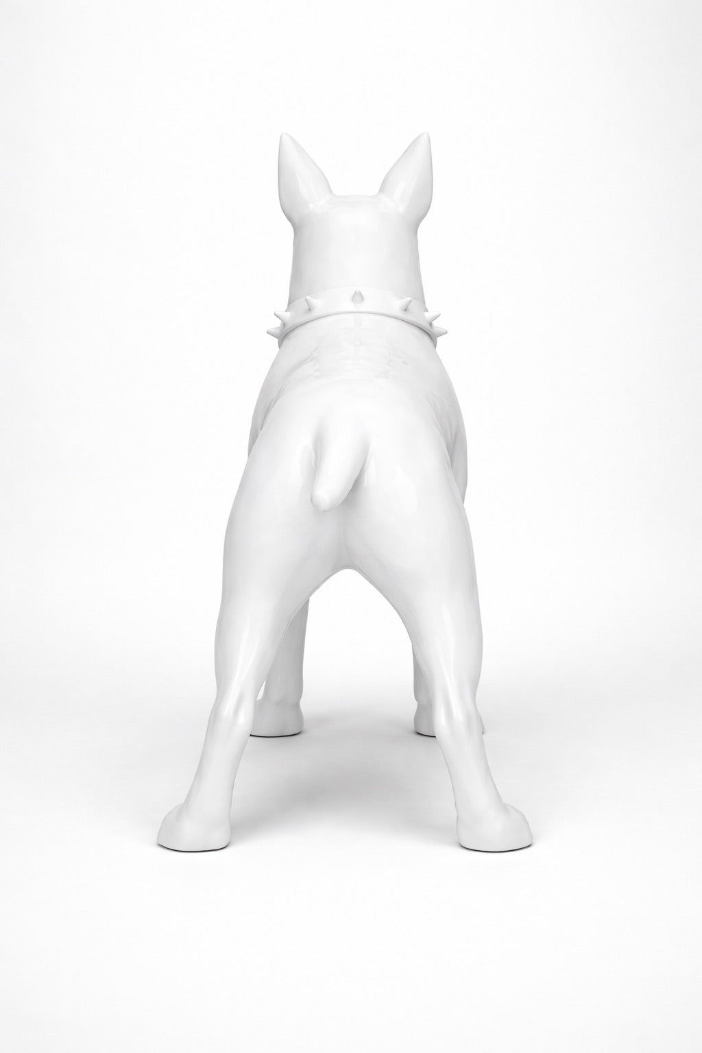 Statue Chien Grande Taille Bull Terrier