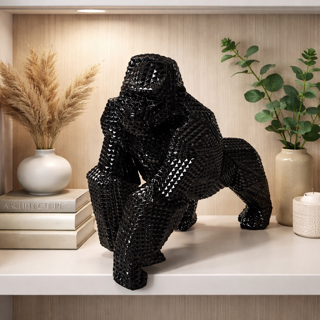 Statue Gorille Brillante