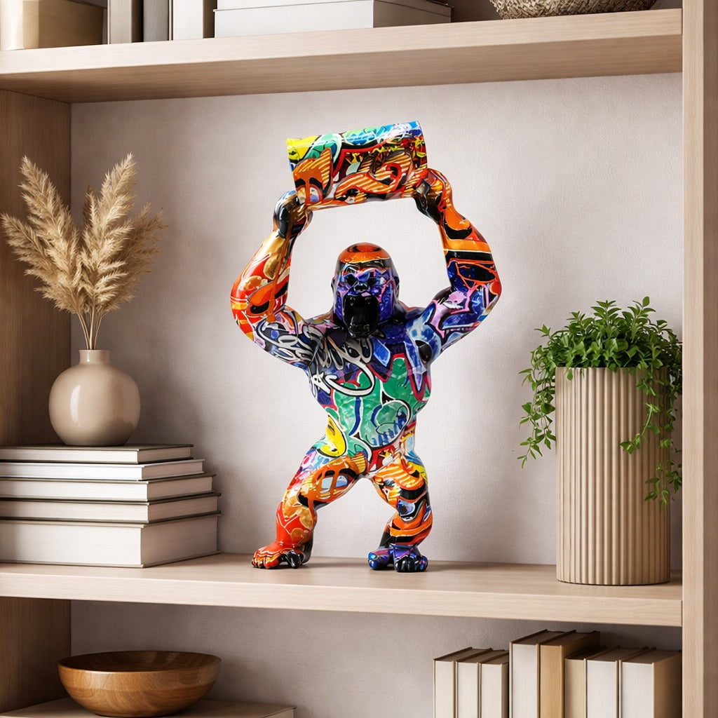 Statue Gorille Design