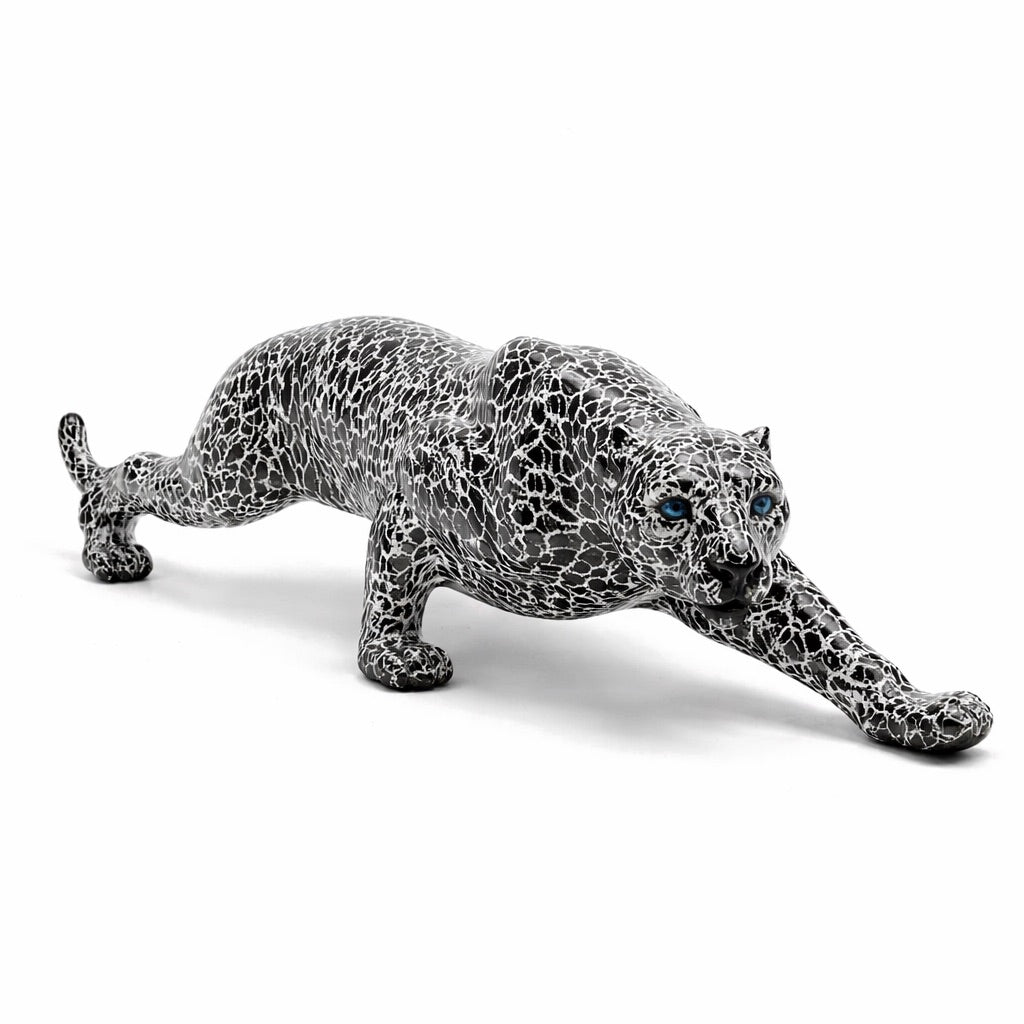 Statue Panthère Colorée