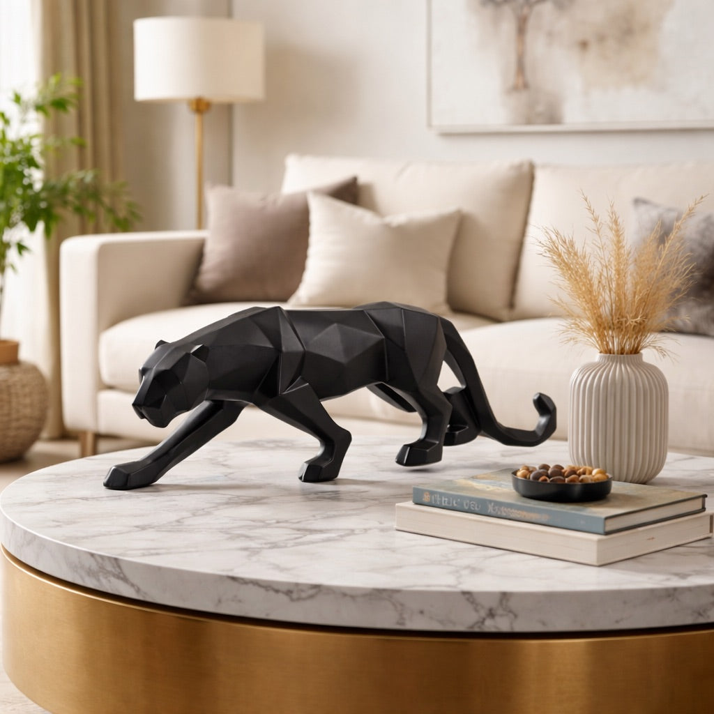 Statue Panthère Couleur