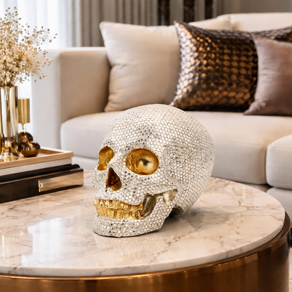 Statue Tête de Mort