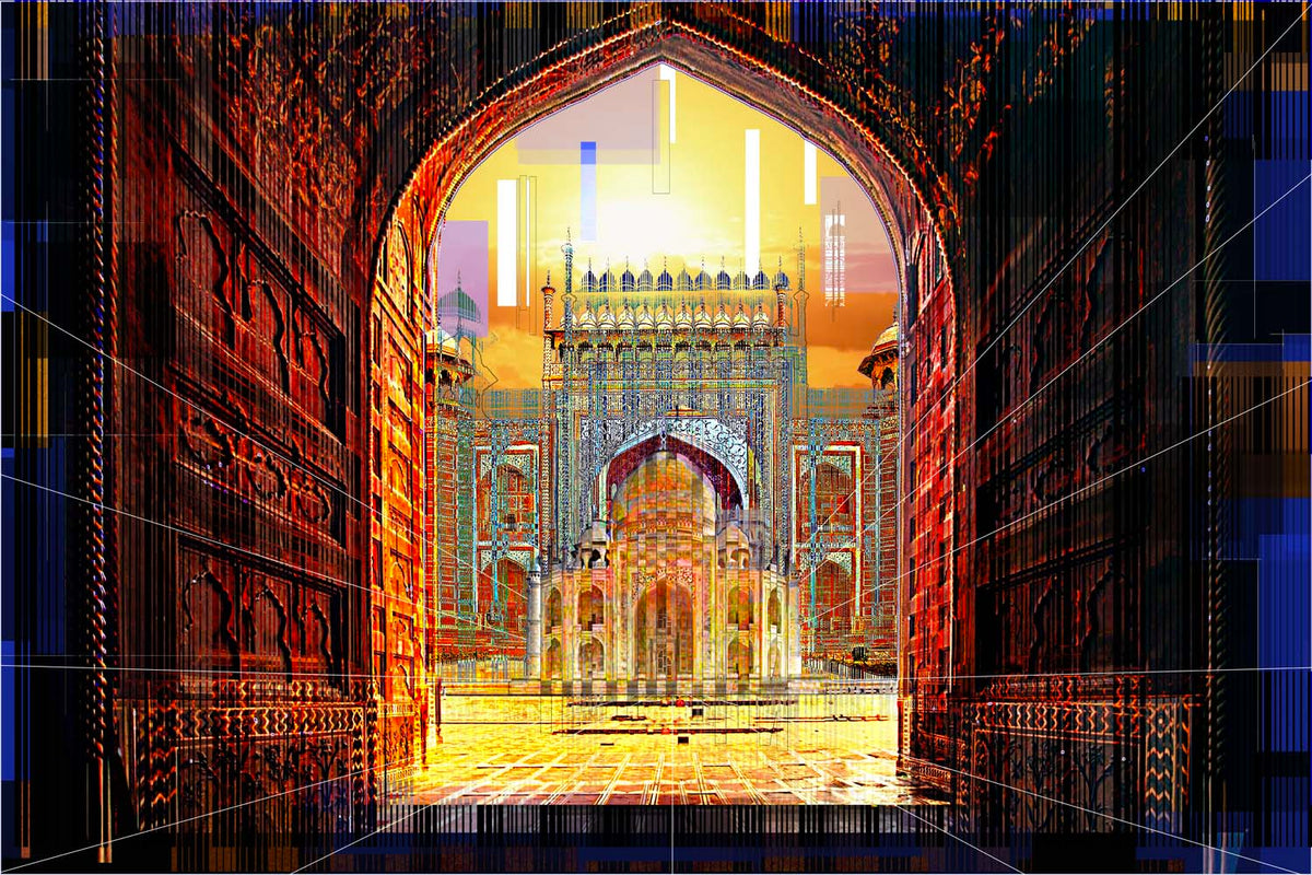 Tableau Photographique Taj Mahal Yves Badyh
