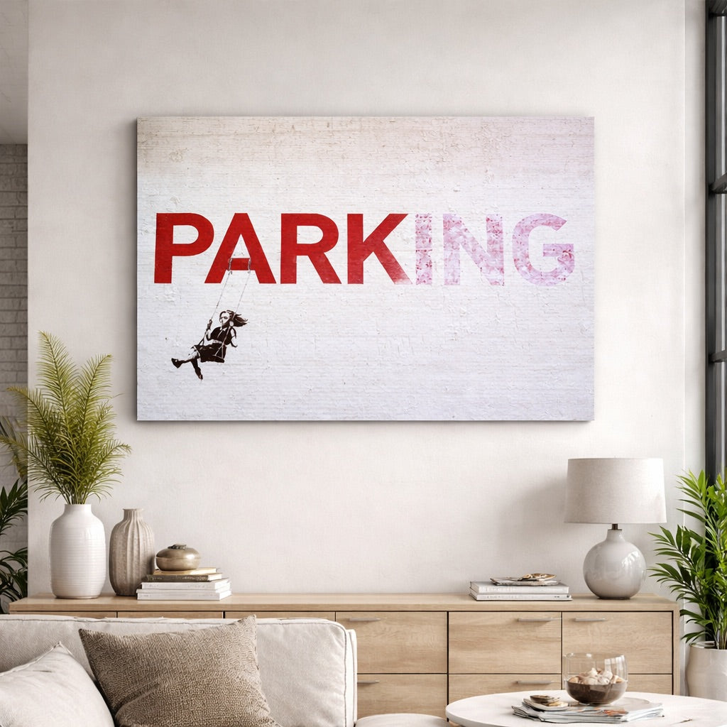 Tableau Banksy Parking