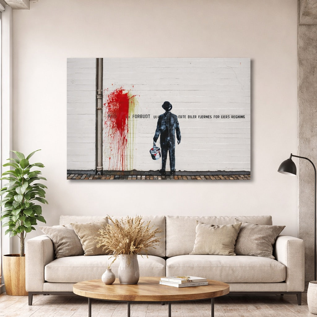 Tableau Banksy Stavanger