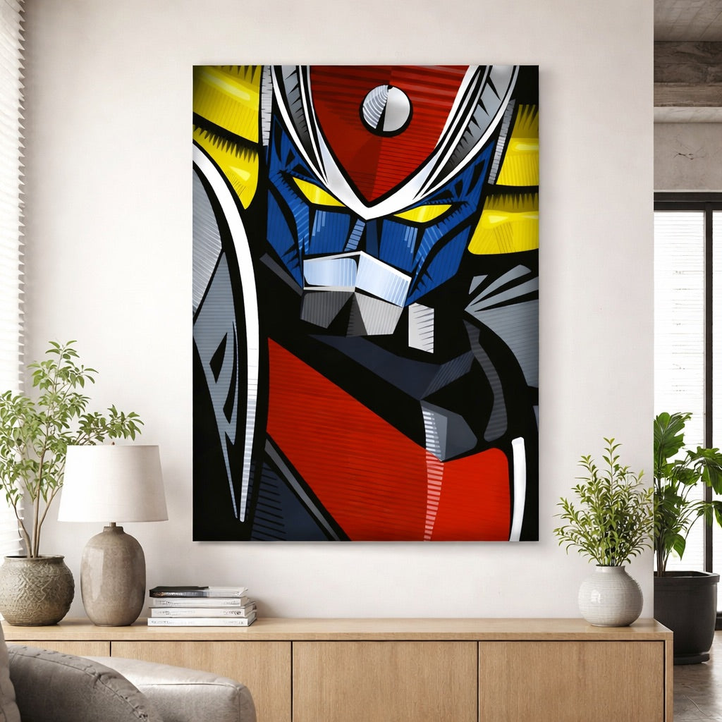 Tableau Goldorak Pop Art