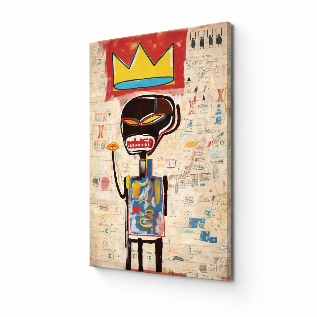 Tableau Jean Michel Basquiat Le Roi