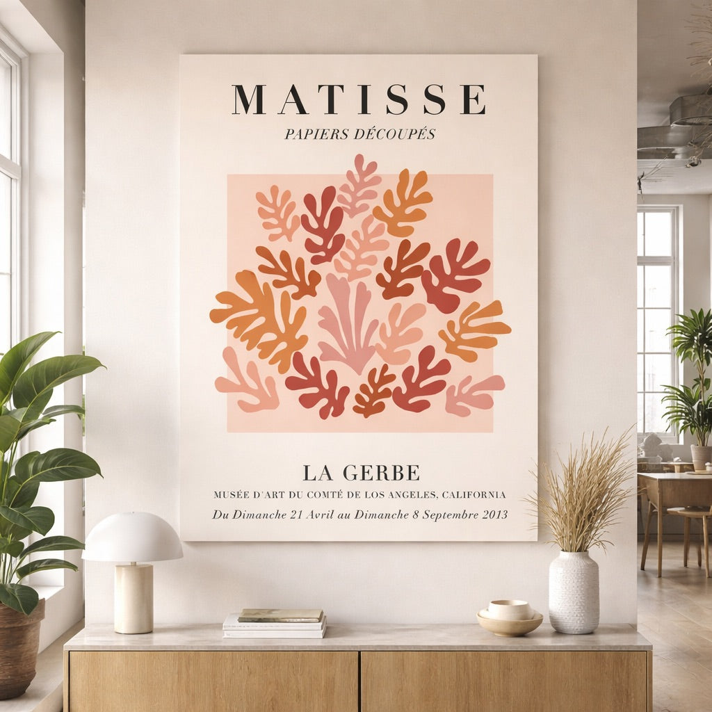 Tableau Street Art Henri Matisse "La Gerbe"