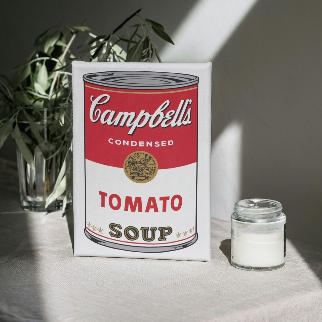 Tableau Street Art Andy Warhol "Tomato Soup"