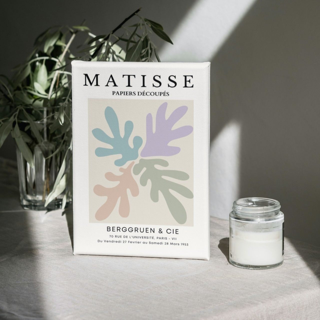 Tableau Street Art Henri Matisse "Algues Colorées"