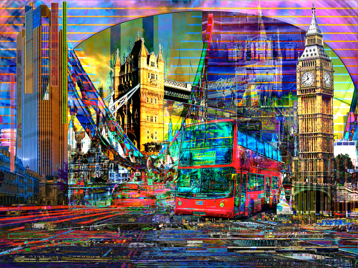 Tableau Photographique Thames Yves Badyh