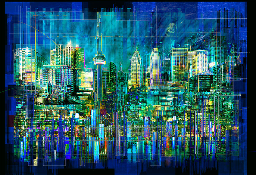 Tableau Photographique Toronto Yves Badyh
