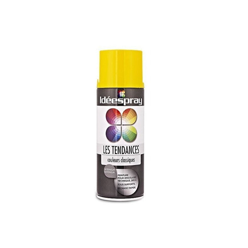 Bombe de peinture Jaune cadmium RAL 1021